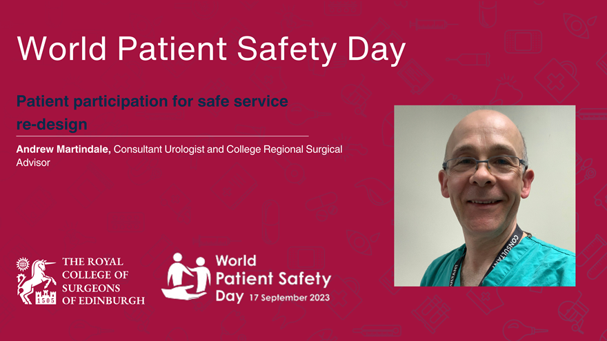 Patient participation for safe service re-design