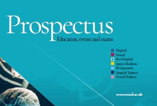 Introducing the RCSEd Prospectus - Read more