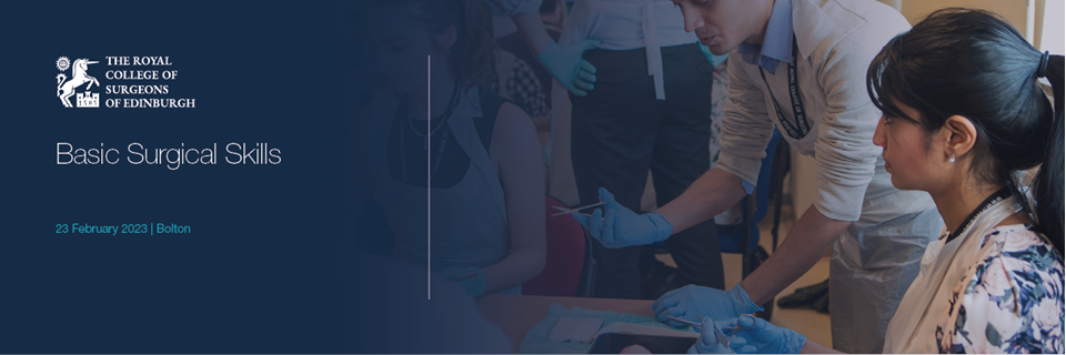 Basic Surgical Skills (Bolton) | Book your place here
