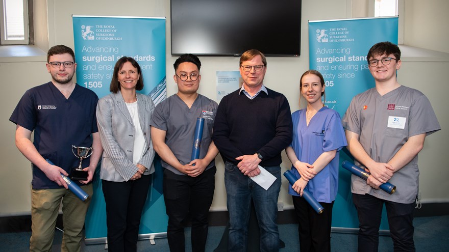 RCSEd & Medtronic 2022/2023 Surgical Skills Competition - and the Winner is...