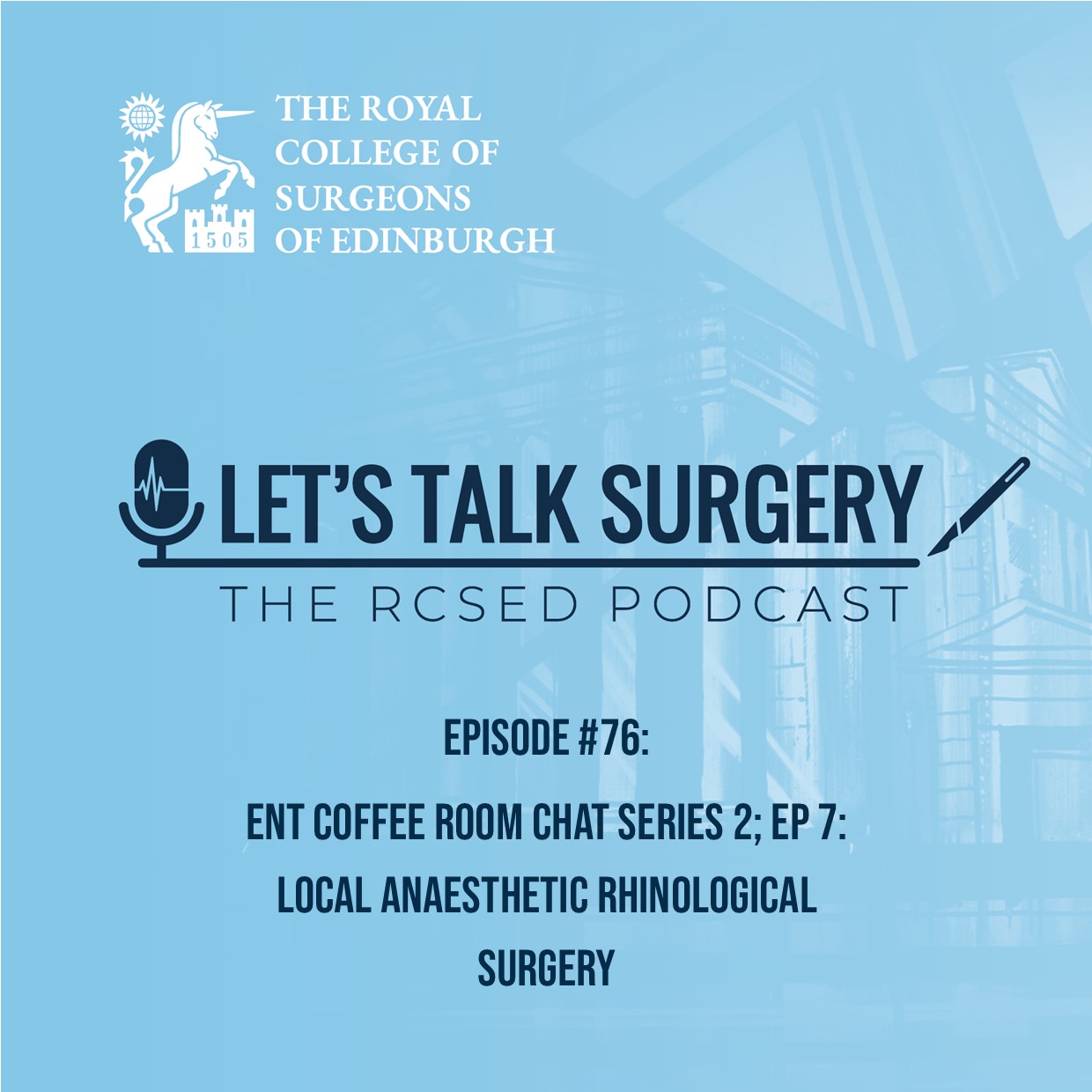 ENT Coffee Room Chat Series 2: Ep 7 - Local anaesthetic rhinological surgery: indications and techniques