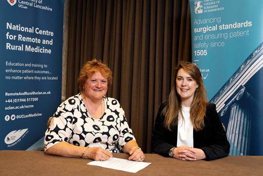 The Royal College of Surgeons of Edinburgh signs new agreement with UCLan to give medical students cutting edge - Read more