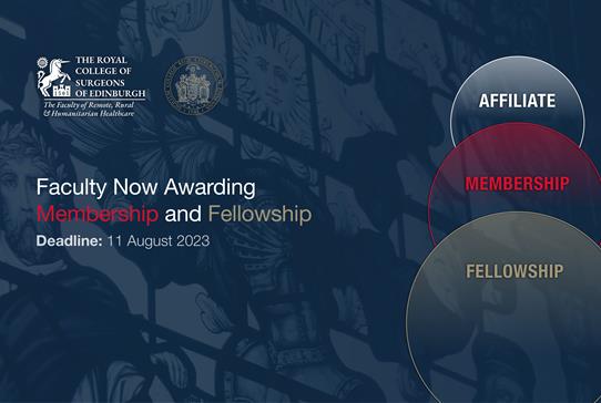 Introducing awards of Membership and Fellowship of the Faculty of Remote, Rural and Humanitarian Healthcare (FRRHH) - Read more