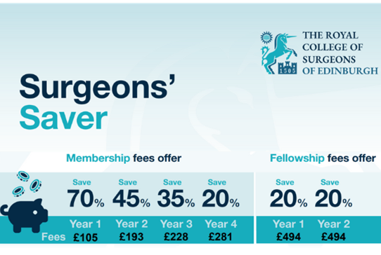 RCSEd Launches New Membership Fee Offer - Read more