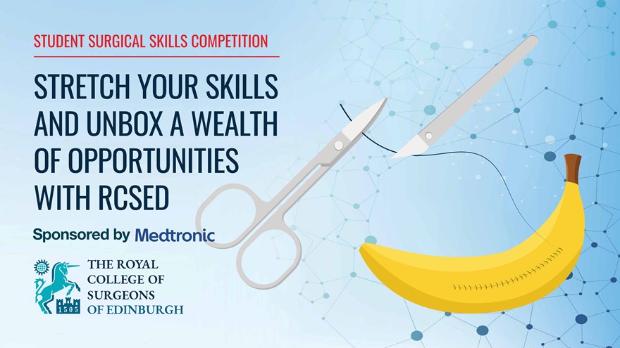 Grand Finalists of the RCSEd & Medtronic 2023/2024 Surgical Skills Competition Announced!