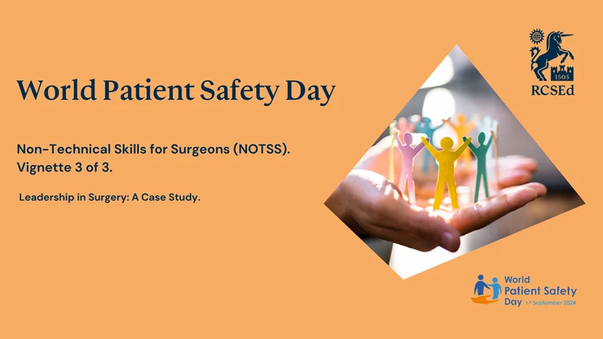Non-Technical Skills for Surgeons