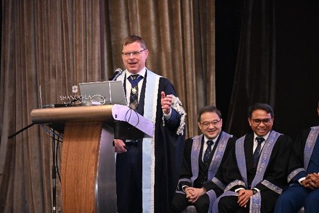 Professor April Roslani and Professor Angus Watson Malaysia June 2026