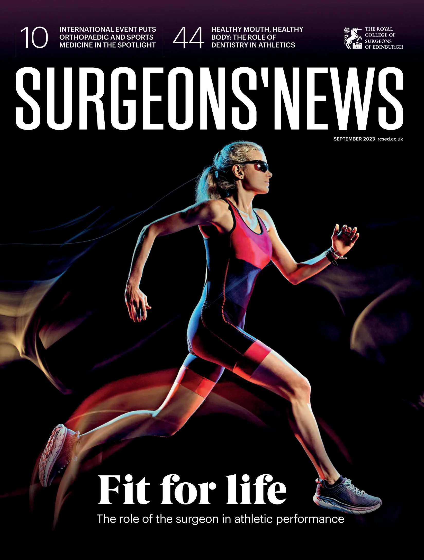 Surgeons' News - September 2023 - Fit for life