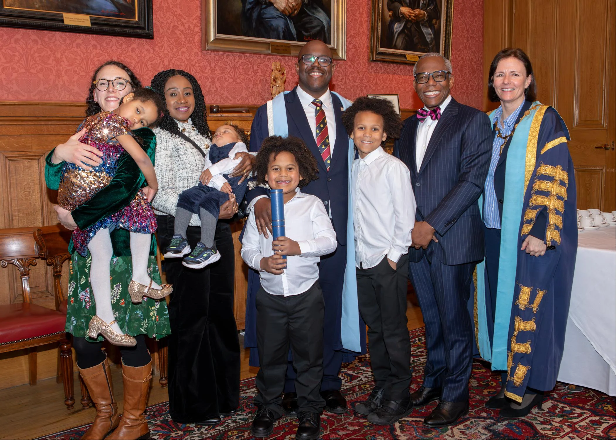 Michael Okocha at the RCSEd Diploma Ceremony