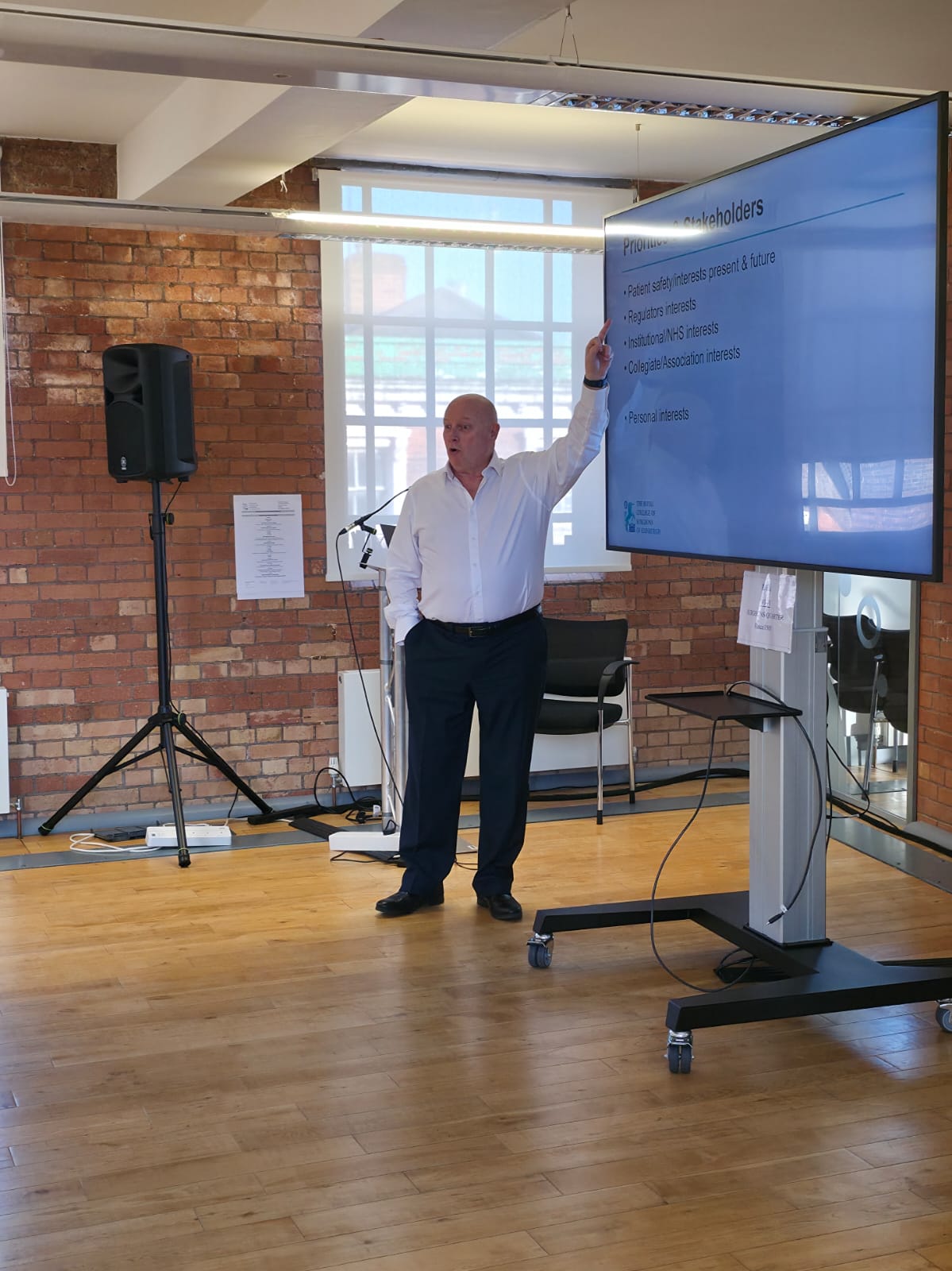 IPD Induction Event March 2025 - Mr Tim Graham (RCSEd Vice President) - Introduces Professional Standards