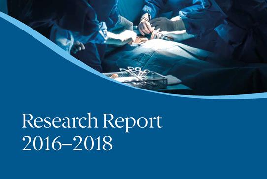 RCSEd Research Report 2016-2018 - Read more