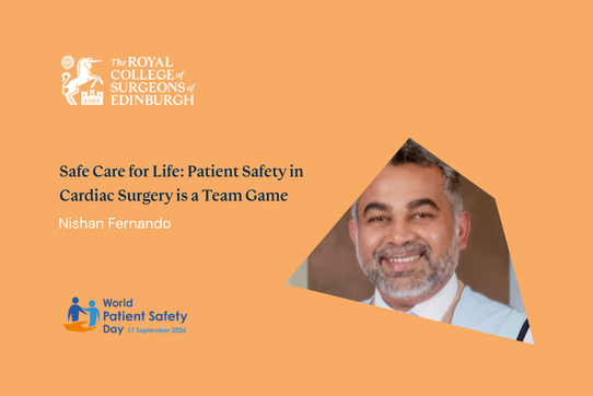Safe Care For Life Patient Safety In Cardiac Surgery Is A Team Game