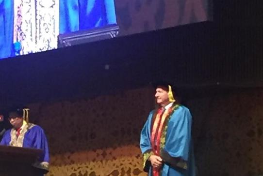 Past-President Michael Lavelle-Jones Receives Honorary Doctor of Medicine - Read more