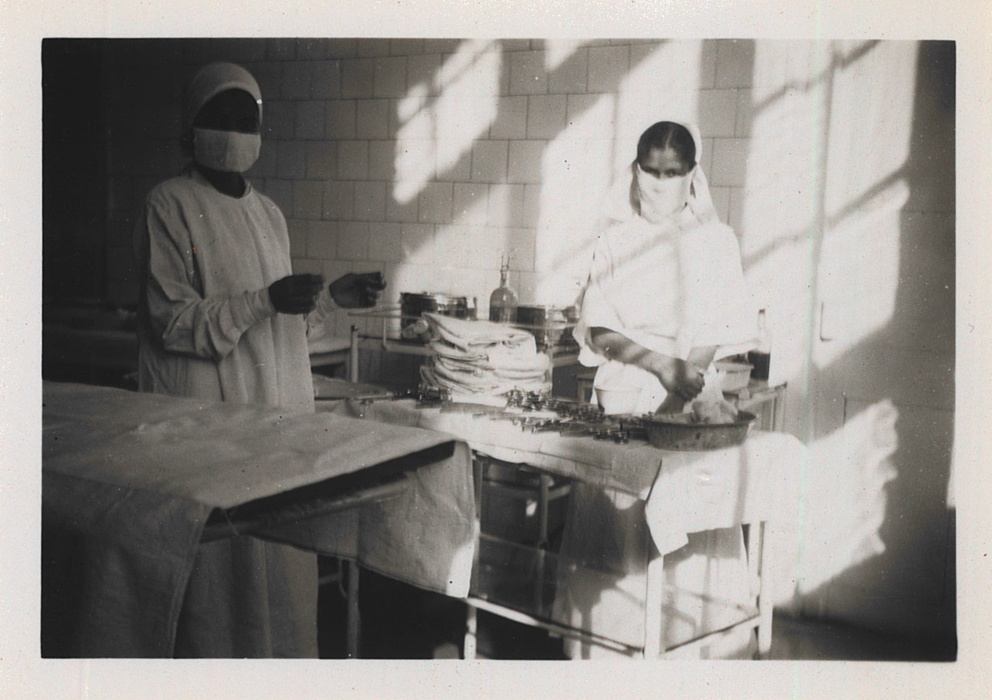 Preparing for an Operation (McMillan Family Archive)