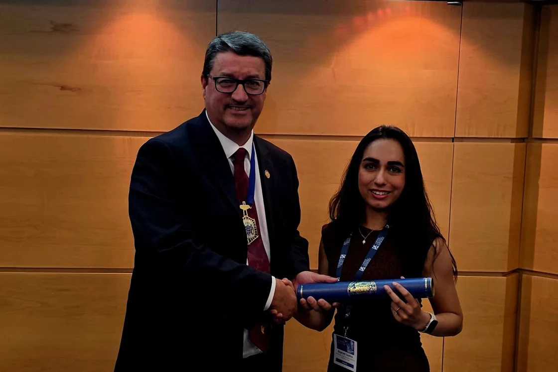 Runner up of the ICOSET Poster and Oral Presentation, Sirat Lodhi Runner up of the ICOSET Poster and Oral Presentation, Sirat Lodhi