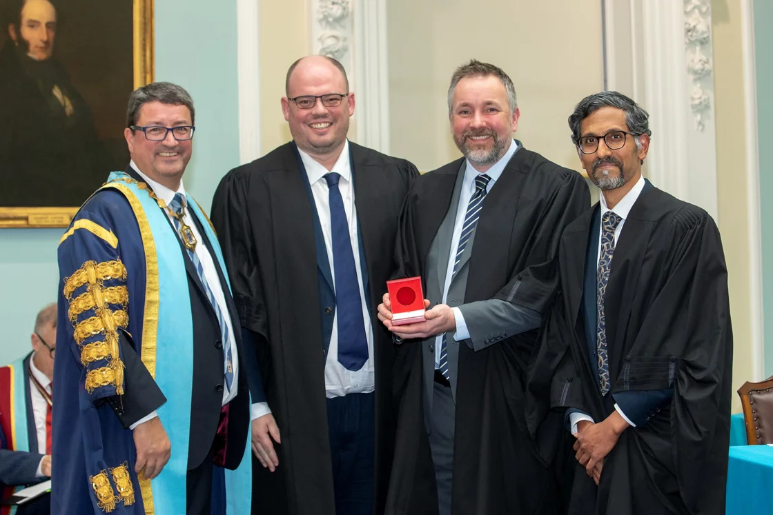 The Dundas Medal Recipient 2022 - Dr Roger Flint The Dundas Medal Recipient 2022 - Dr Roger Flint