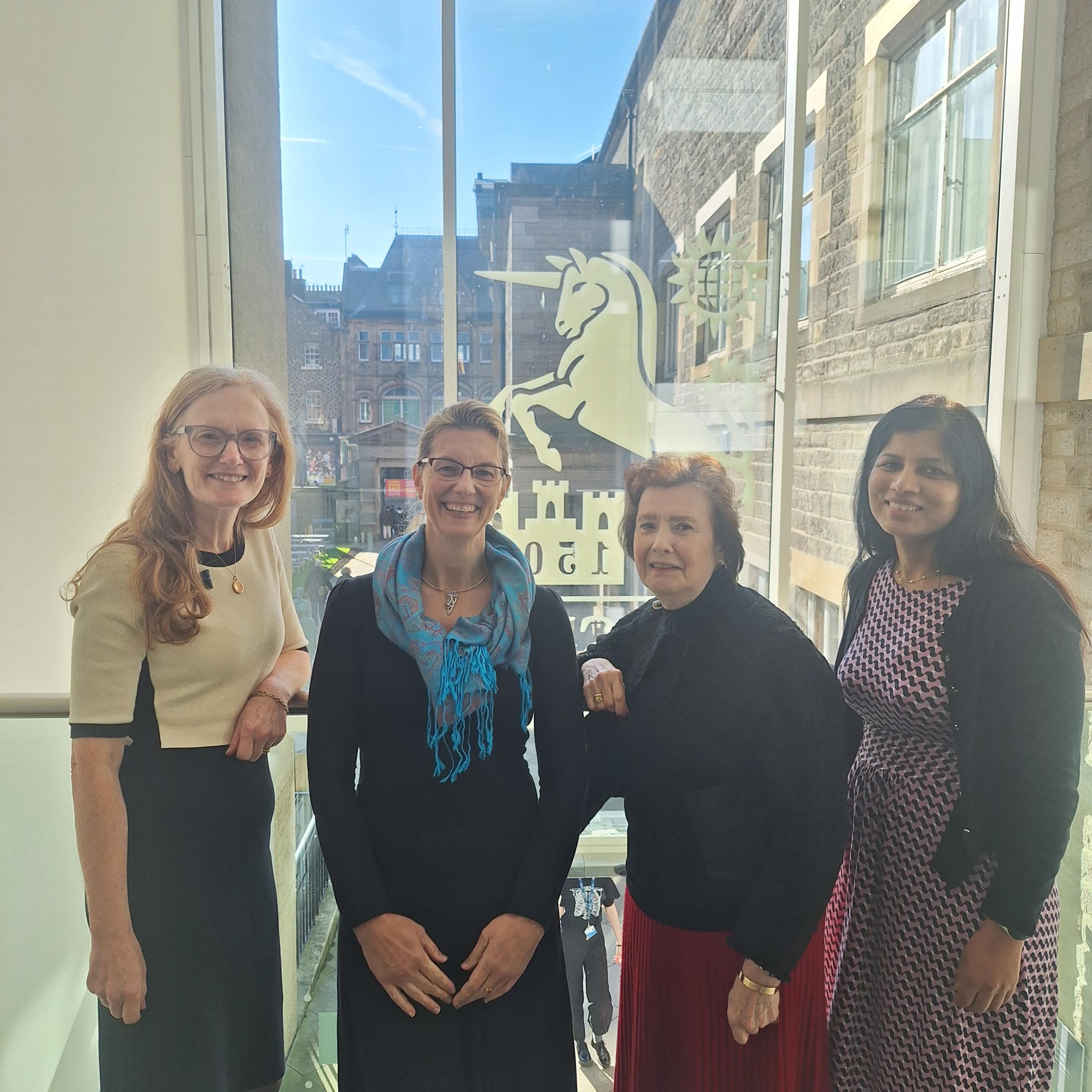 RCSEd Women in Surgery Group Representatives and Anne Mason Brown