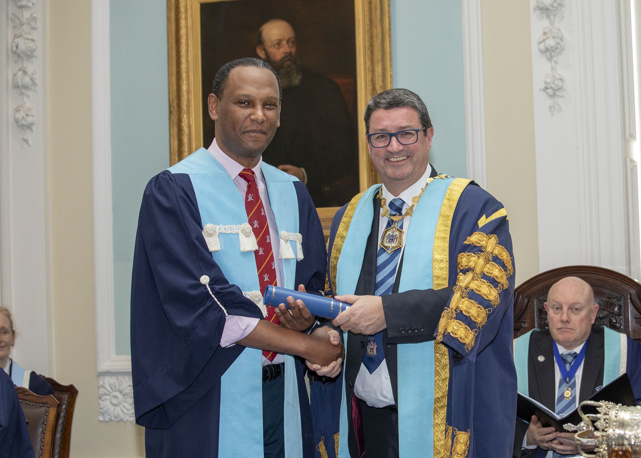 Abebe Bekele Zerihun and Rowan Parks