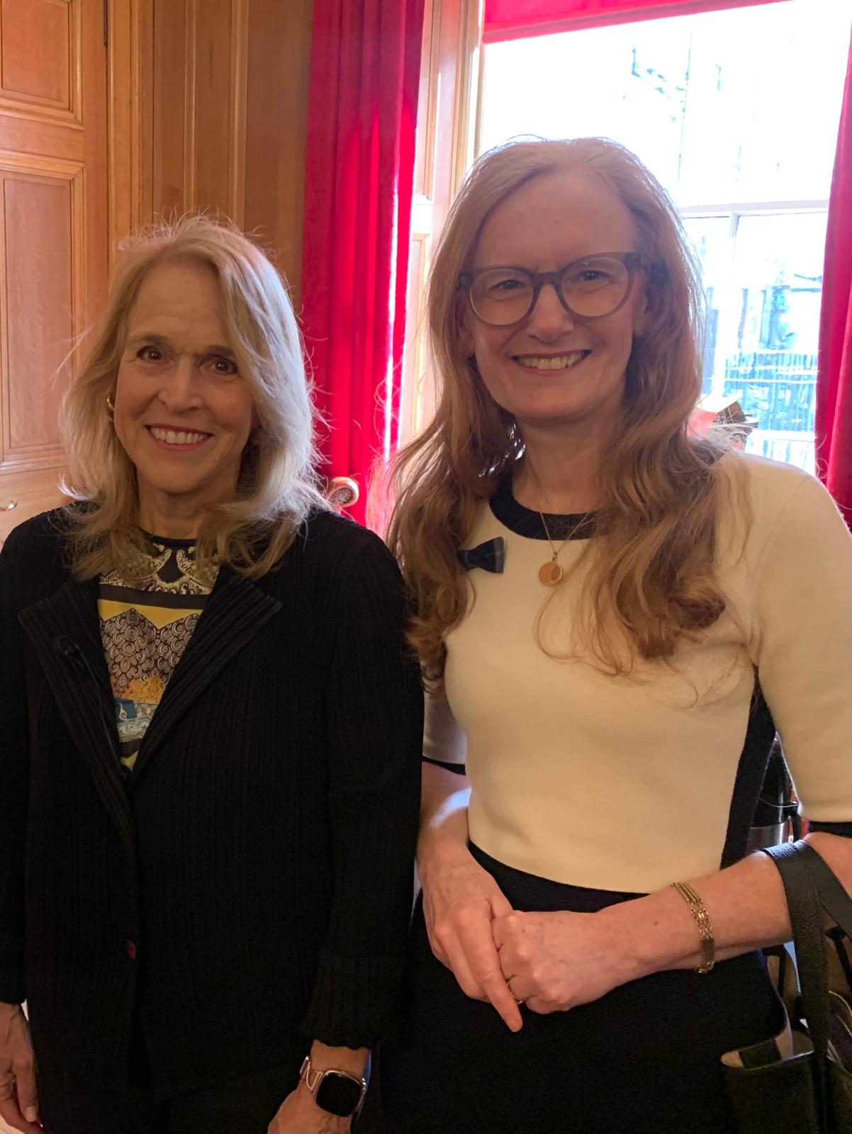 Professor Rachel Yehuda and Miss Amanda McCabe