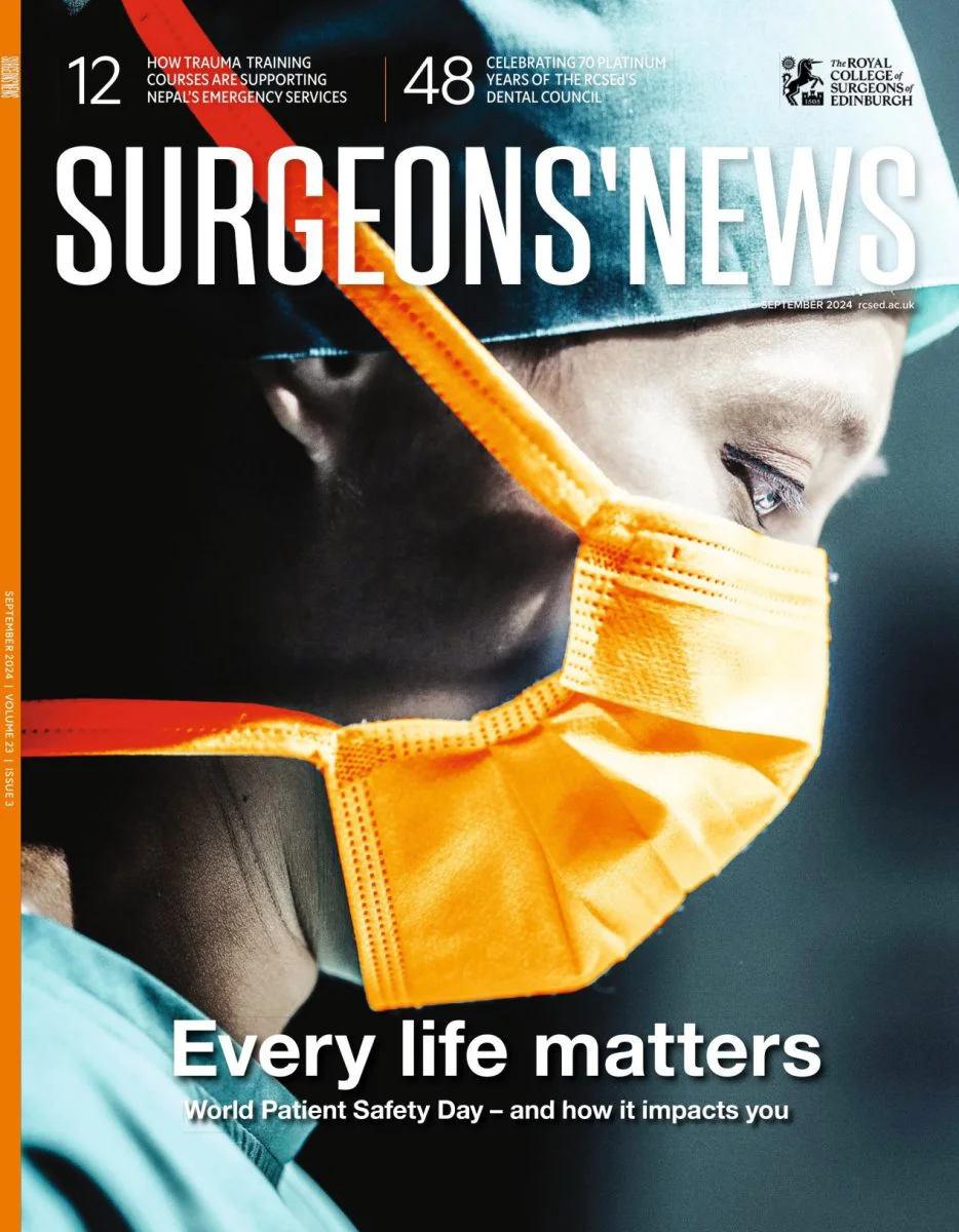 Surgeons' News - September 2024 - Every life matters