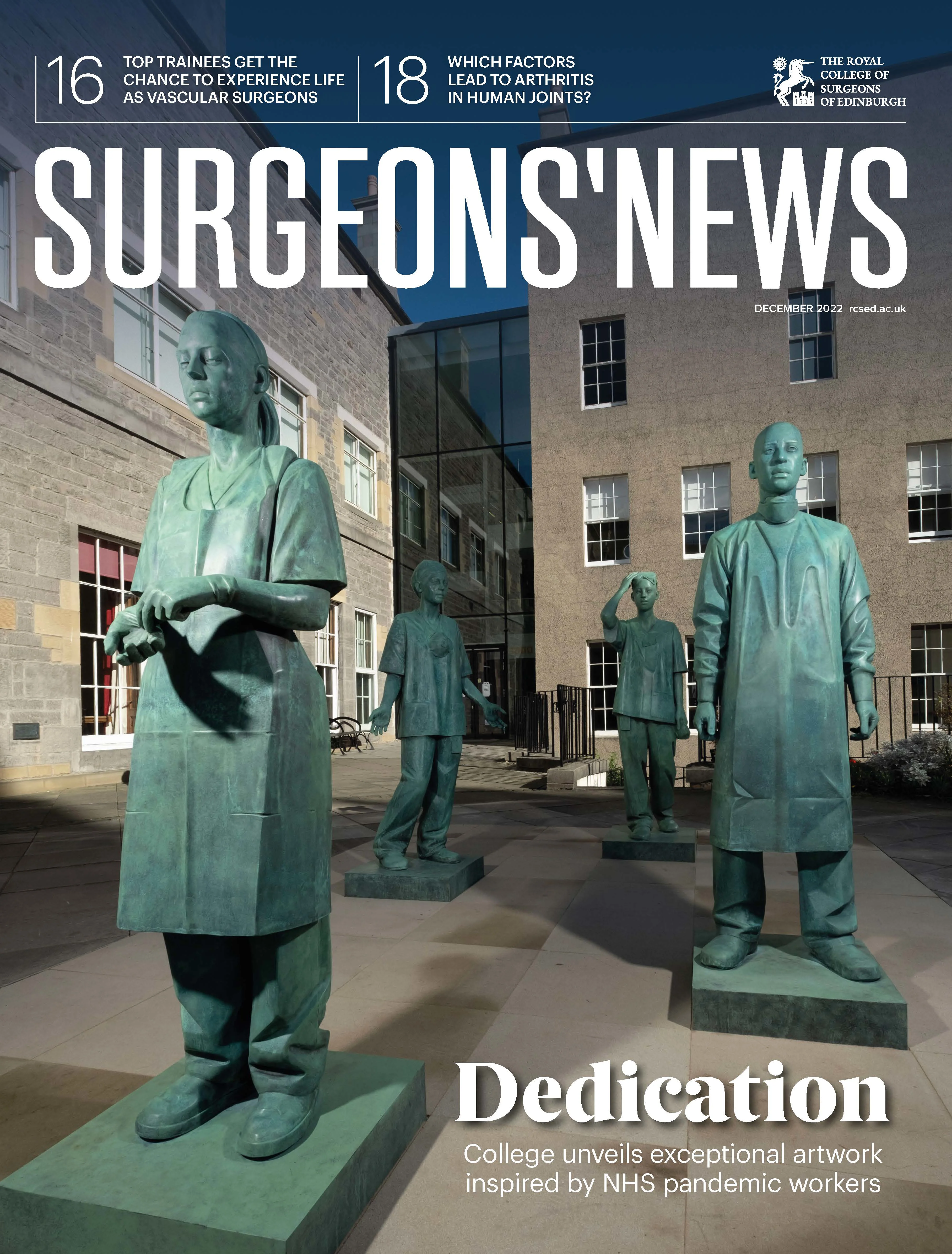 Surgeons' News - December 2022 - Dedication