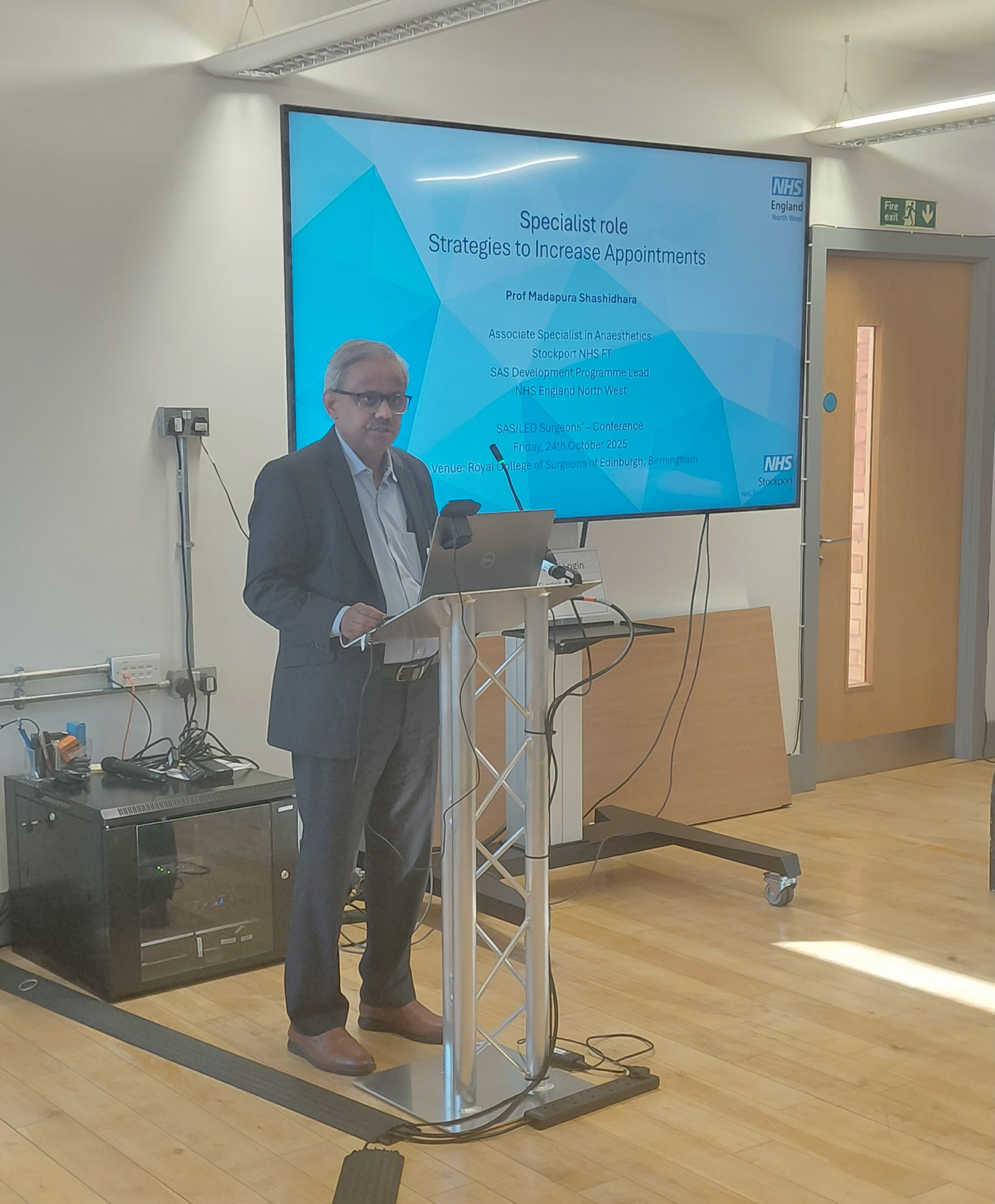 Professor Madapura Shashidhara