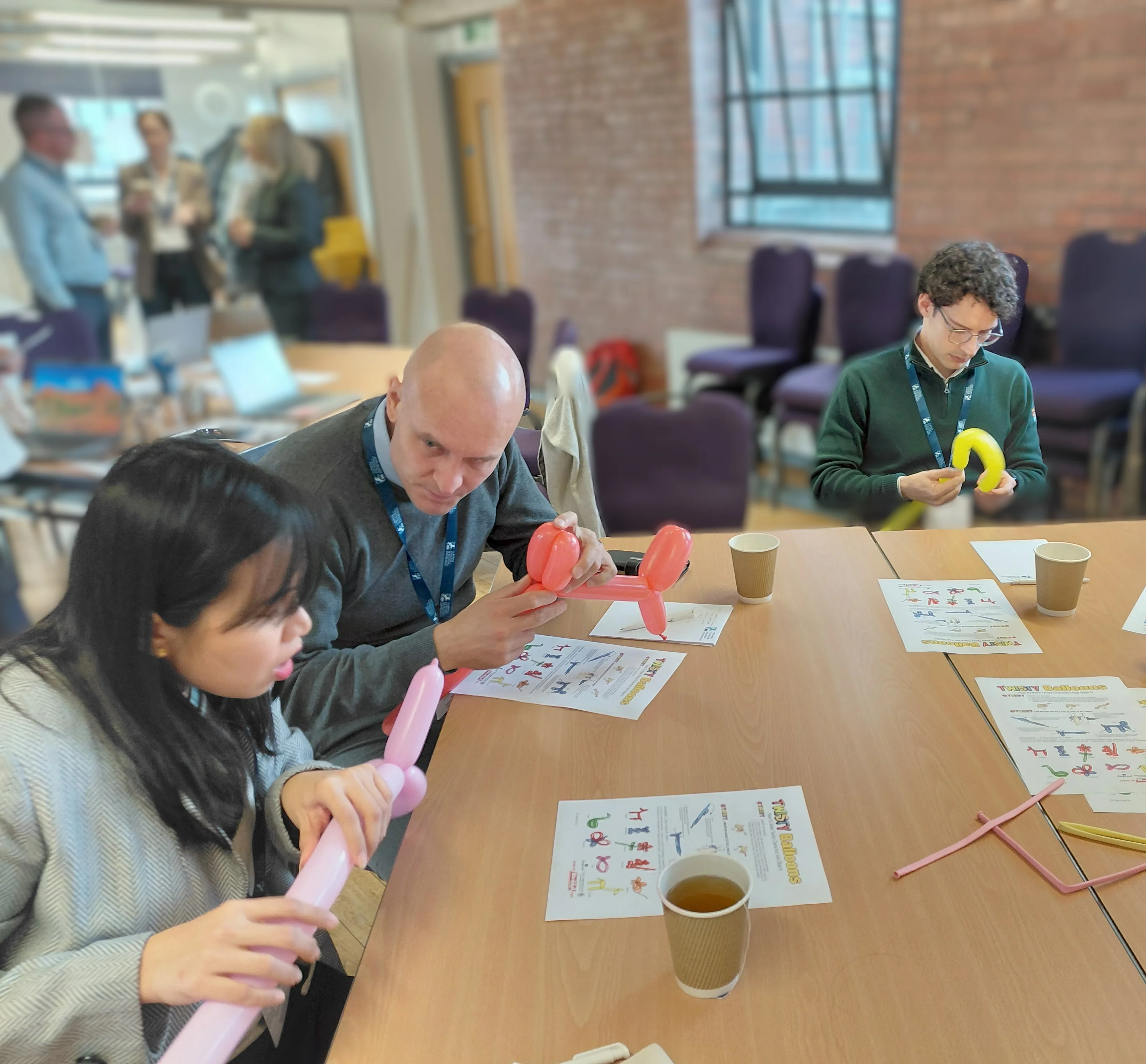 IPD UK Induction Event 2026 - The Icebreaking Activity Making Balloon Animals