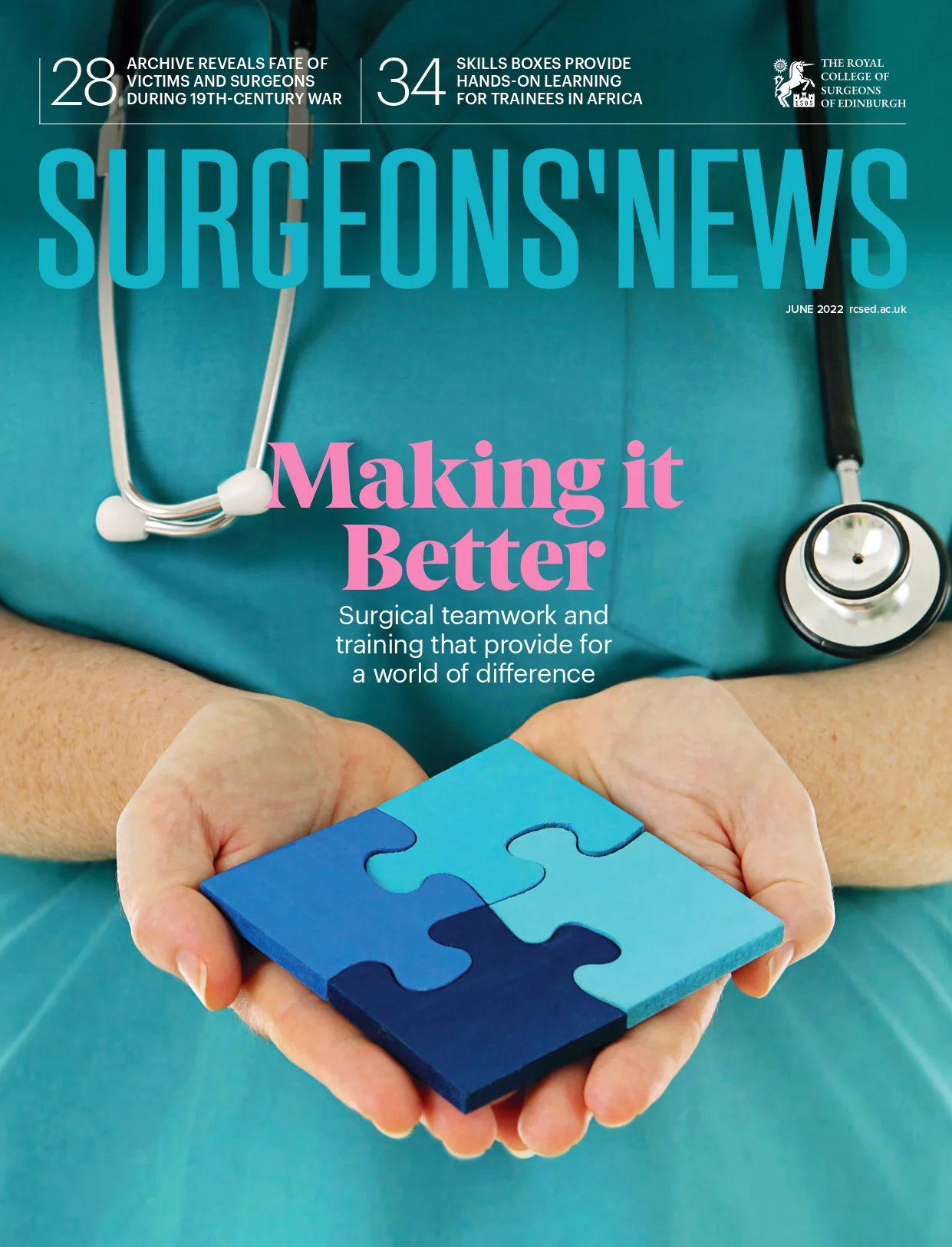 Surgeons' News June 2022 Surgeons' News - June 2022 - making it better