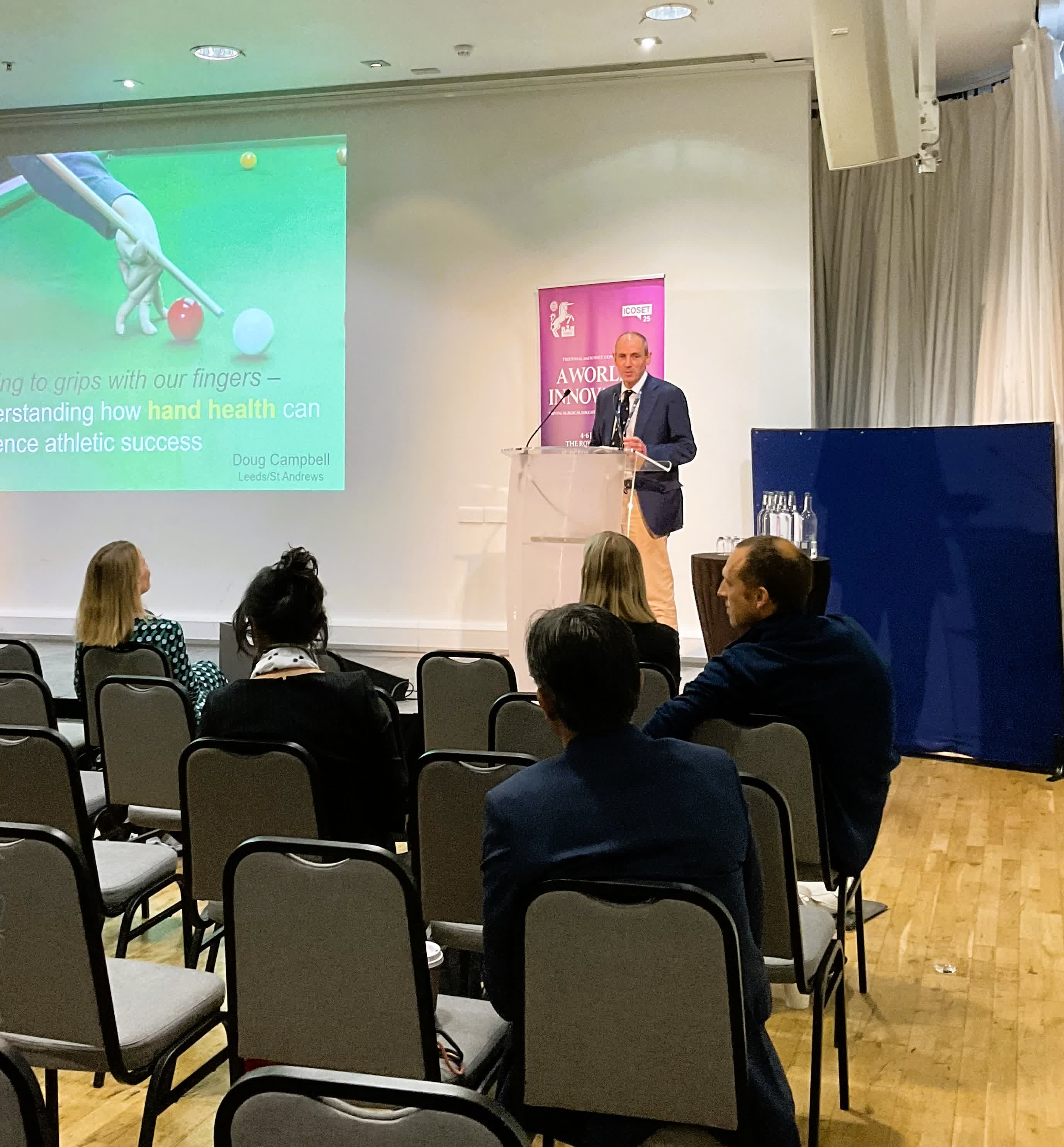 Day 2 – Session 5, ‘Getting To Grips With Our Fingers Understanding How Hand Health Can Influence Athletic Success’, Mr Doug Campbell