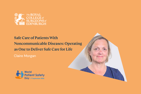 Safe Care Of Patients With Noncommunicable Diseases Operating As One To Deliver Safe Care For Life