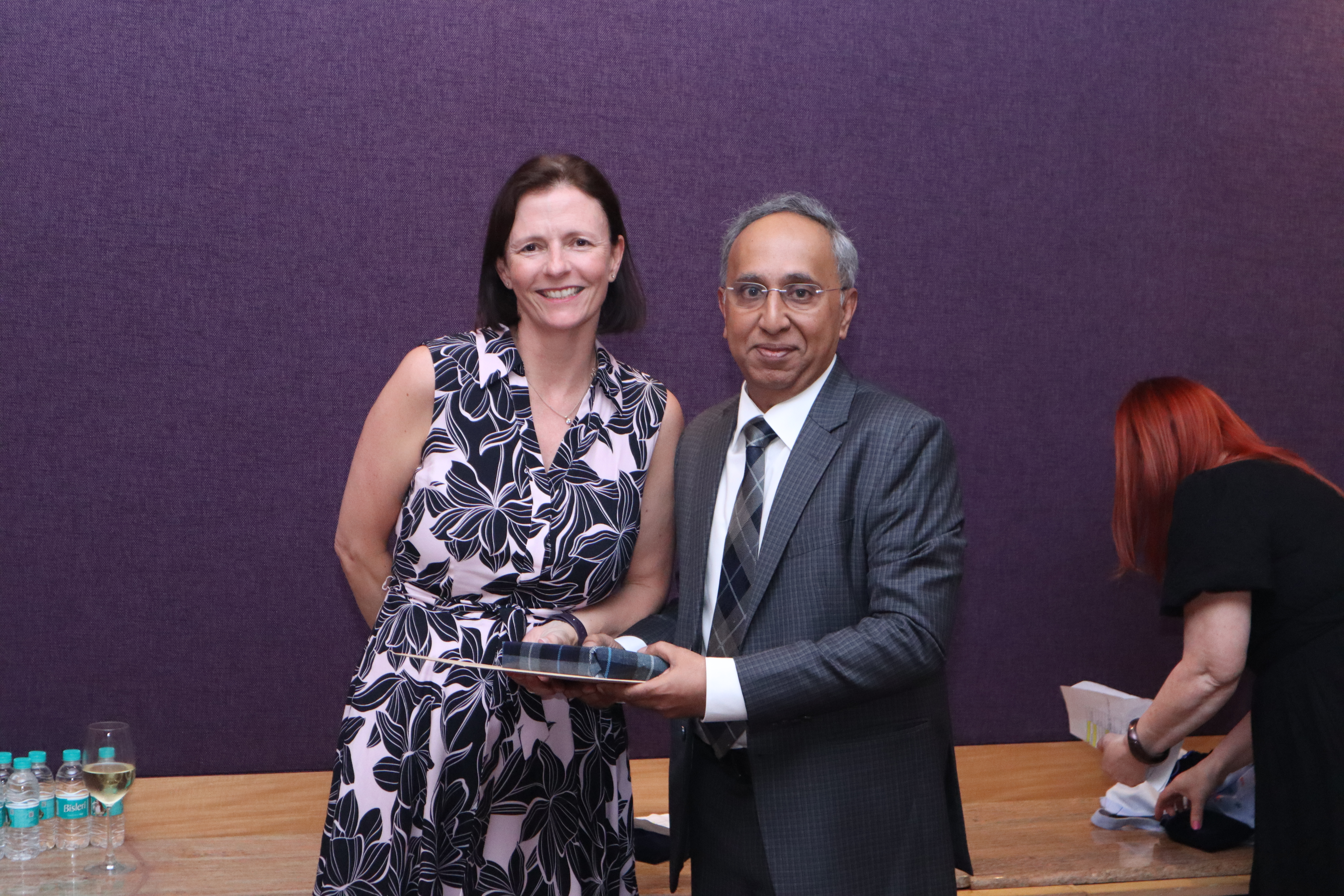 MRCS Chennai July 2026 - RCSEd President, Professor Clare Ellen McNaught and RCSEd Council Member, Professor Sai Krishna Vittal
