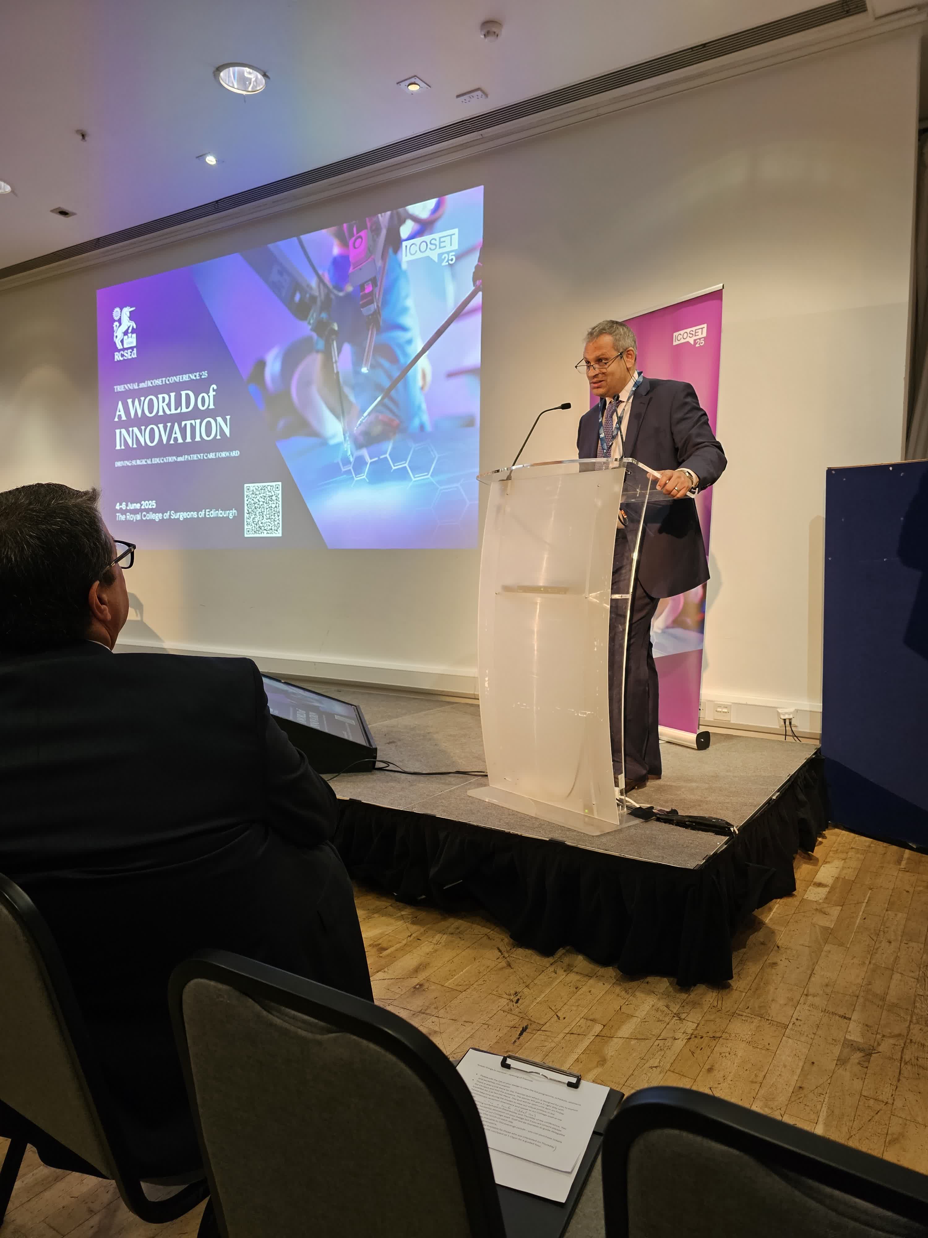 Day 1 - Director of the Faculty of Surgical Trainers, Professor Alex Phillips