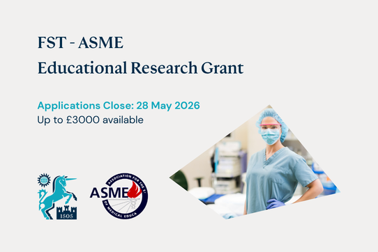 FST – ASME Educational Research Grant​ Slide