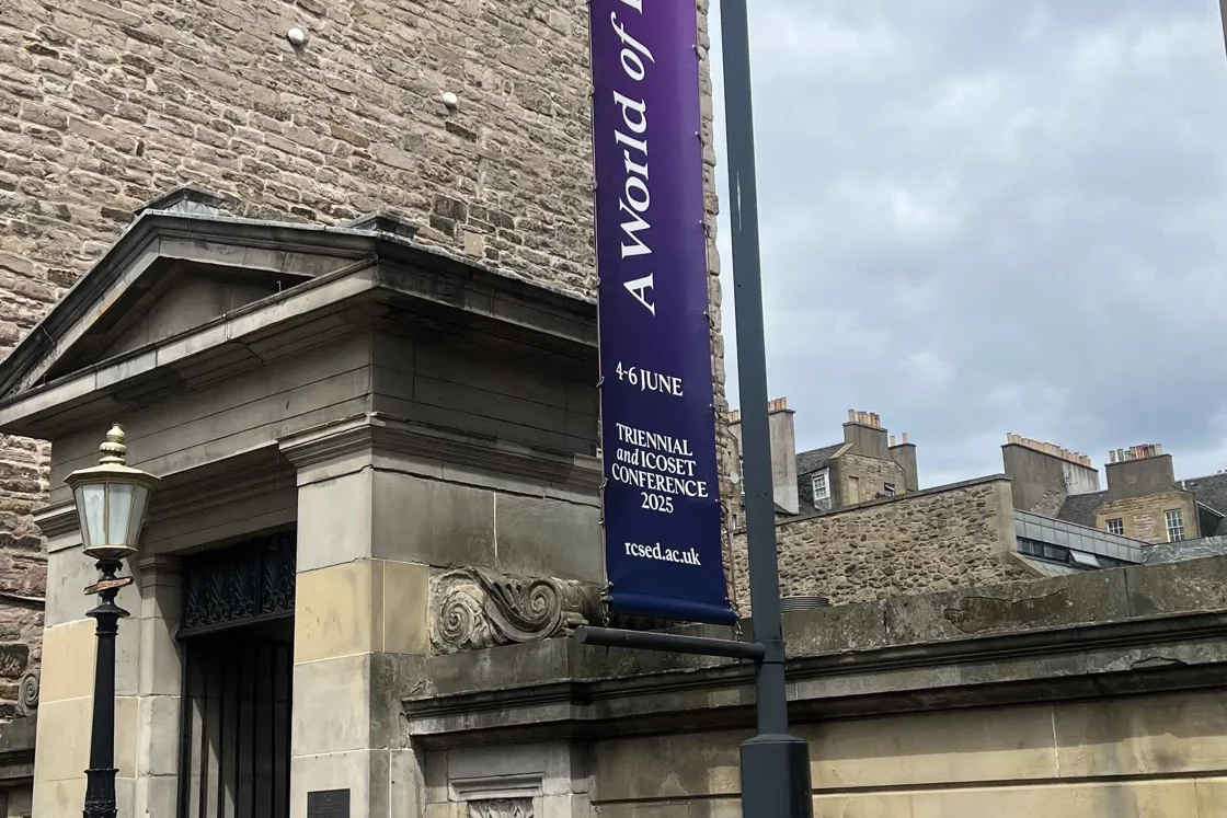 Triennial & ICOSET Conference Exterior Signage Triennial & ICOSET Conference Exterior Signage